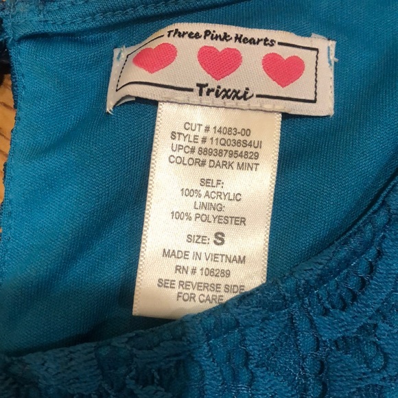 Teal Dress Tank - Picture 2 of 7